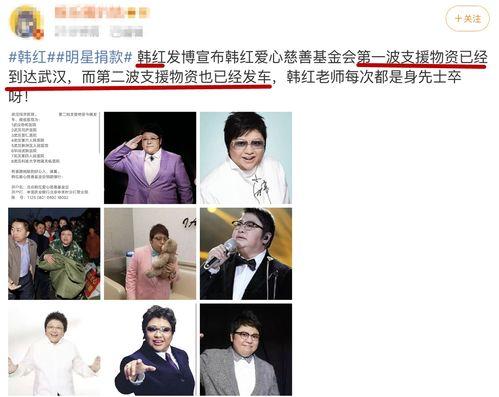 疫情明星网红捐款,明星网红捐款助力抗疫纪实