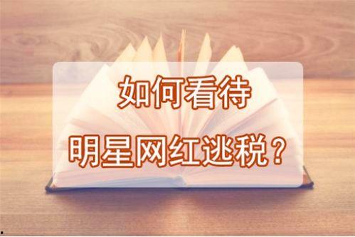 明星网红逃税分析,揭秘娱乐圈税务黑洞