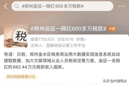 明星网红补税清单,揭秘娱乐圈税务新规下的合规之路